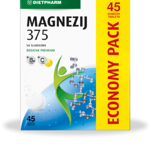 MAGNEZIJ CITRAT 375 MG šumeće tablete Á 20