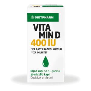 VITAMIN D 400IU ULJNE KAPI