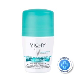 Vichy Deodorant Roll-on dezodorans za regulaciju prekomjernog znojenja anti trace