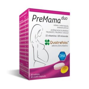 Alkaloid PreMama duo Quatrefolic tablete i kapsule 30+30
