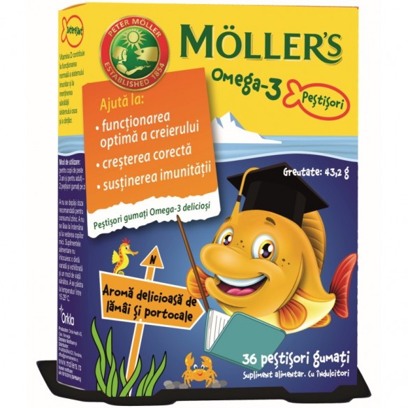 mollers omega 3 junior ribice bomboni