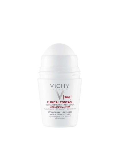 vichy deodorant clinical control roll on dezodorans protiv neugodnih mirisa do 96h white 1