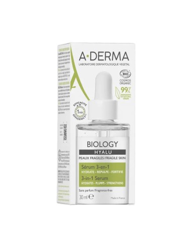 A-Derma Biology Hyalu Serum 3u1