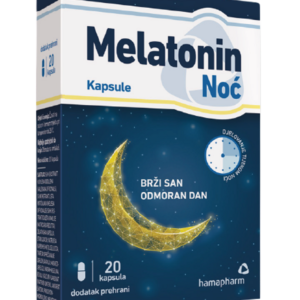 Hamapharm Melatonin  Noć 20 Kapsula