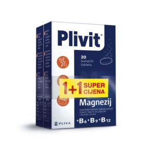Plivit Magnezij šumeće tbl. 1+1 promo