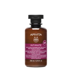 Apivita Nježna pjena za čišćenje intimnog područja i protiv suhoće rodnice s aloe verom i propolisom