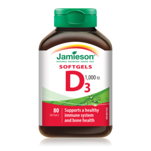 Jamieson Vitamin D 1000 IU, 75 kapsula