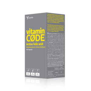 yasenka Vitamin CODE Active folic acid 100 kapsula