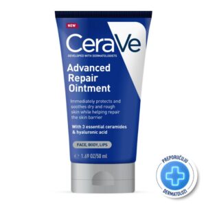 CeraVe Napredna obnavljajuća mast za obnovu suhe i grube kože 50 ml