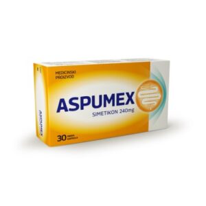 Aspumex Simetikon 240 mg meke kapsule