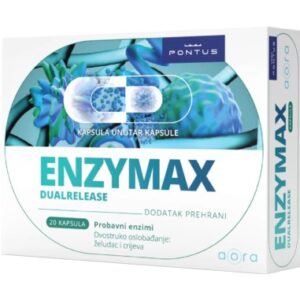 Pontus Pharma Enzymax Dual Release kapsule