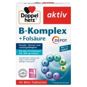Doppelherz Aktiv B-Kompleks + folna kiselina