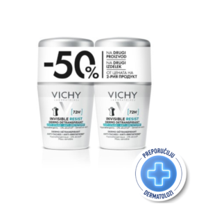Vichy Deo Invisible resist 72h* 1+1 Promo pakiranje
