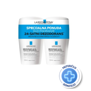 La Roche-Posay 24-satni dezodorans 1+1 Promo pakiranje