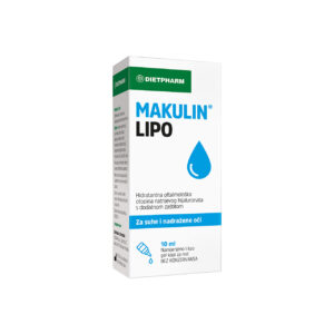 Dietpharm Makulin Lipo kapi za oči 10 ml