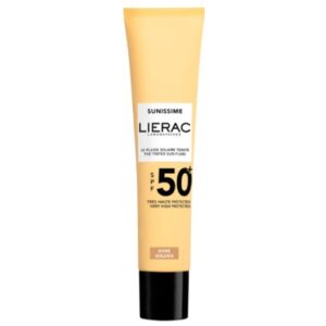 Lierac Sunissime The Tinted Velvety Sun Fluid SPF50+ tonirani fluid za lice i dekolte