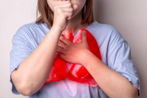 Stanja koja uzrokuju suhi kasalj i bolove u prsima