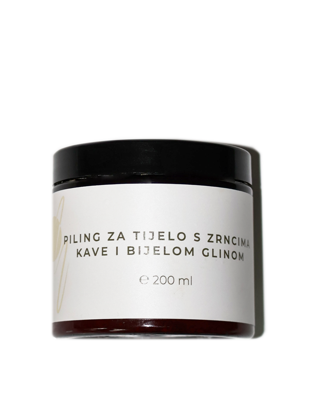 Ljekarna Bjelovar Piling za tijelo sa zrncima kave i bijelom glinom 200ml