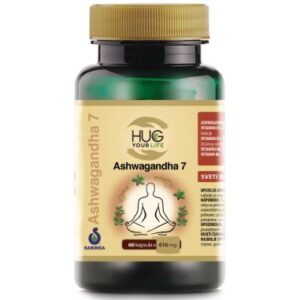 Hug your life Ashwagandha 7 kapsule, dodatak prehrani